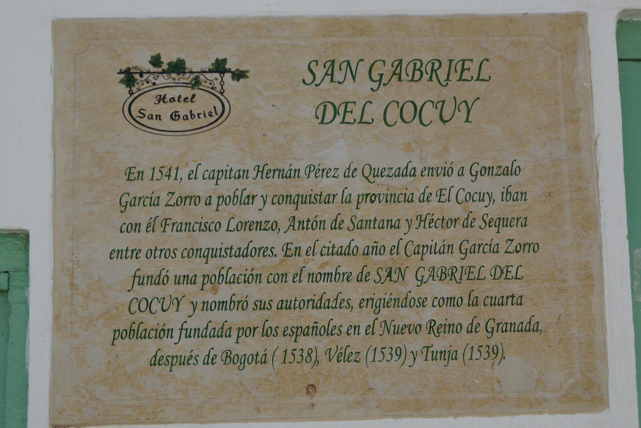 Hotel San Gabriel El Cocuy Εξωτερικό φωτογραφία